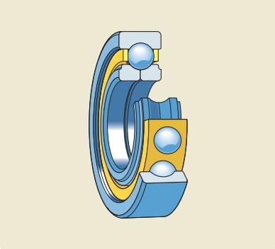 Ổ bi tiếp xúc góc 4 điểm